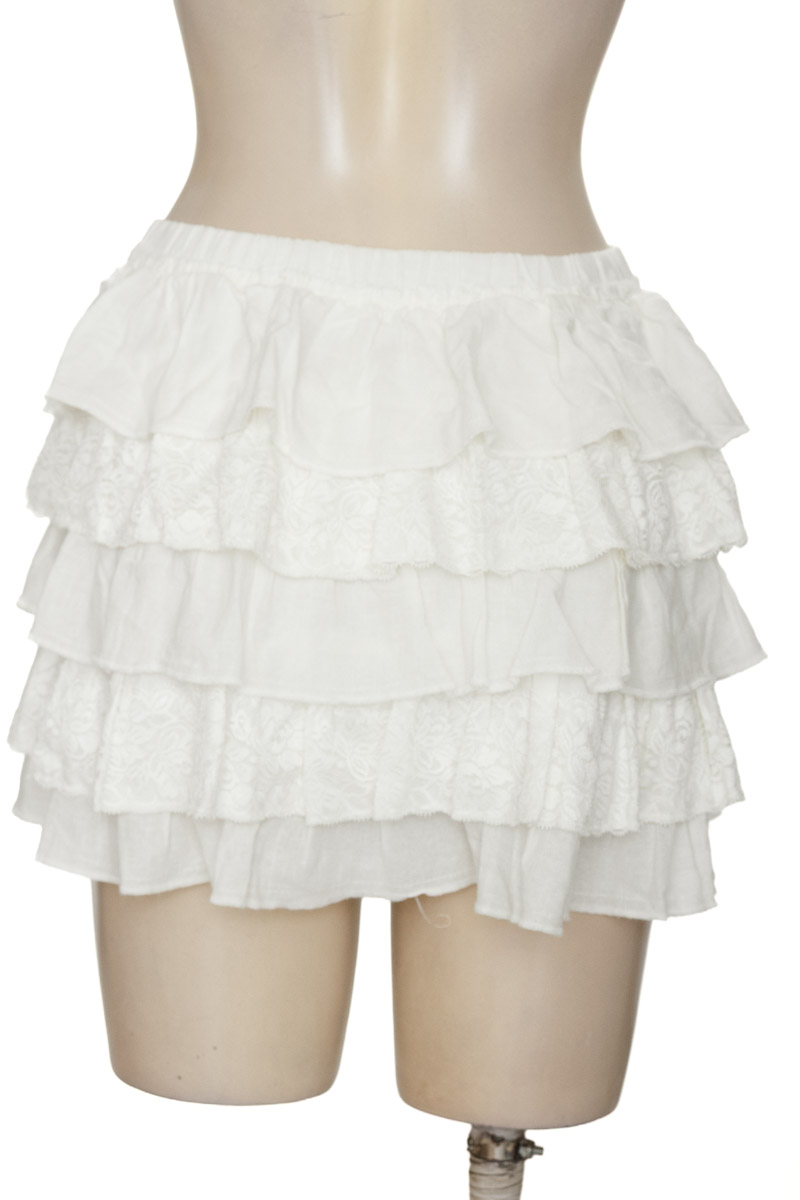 Falda color Blanco - Tennis