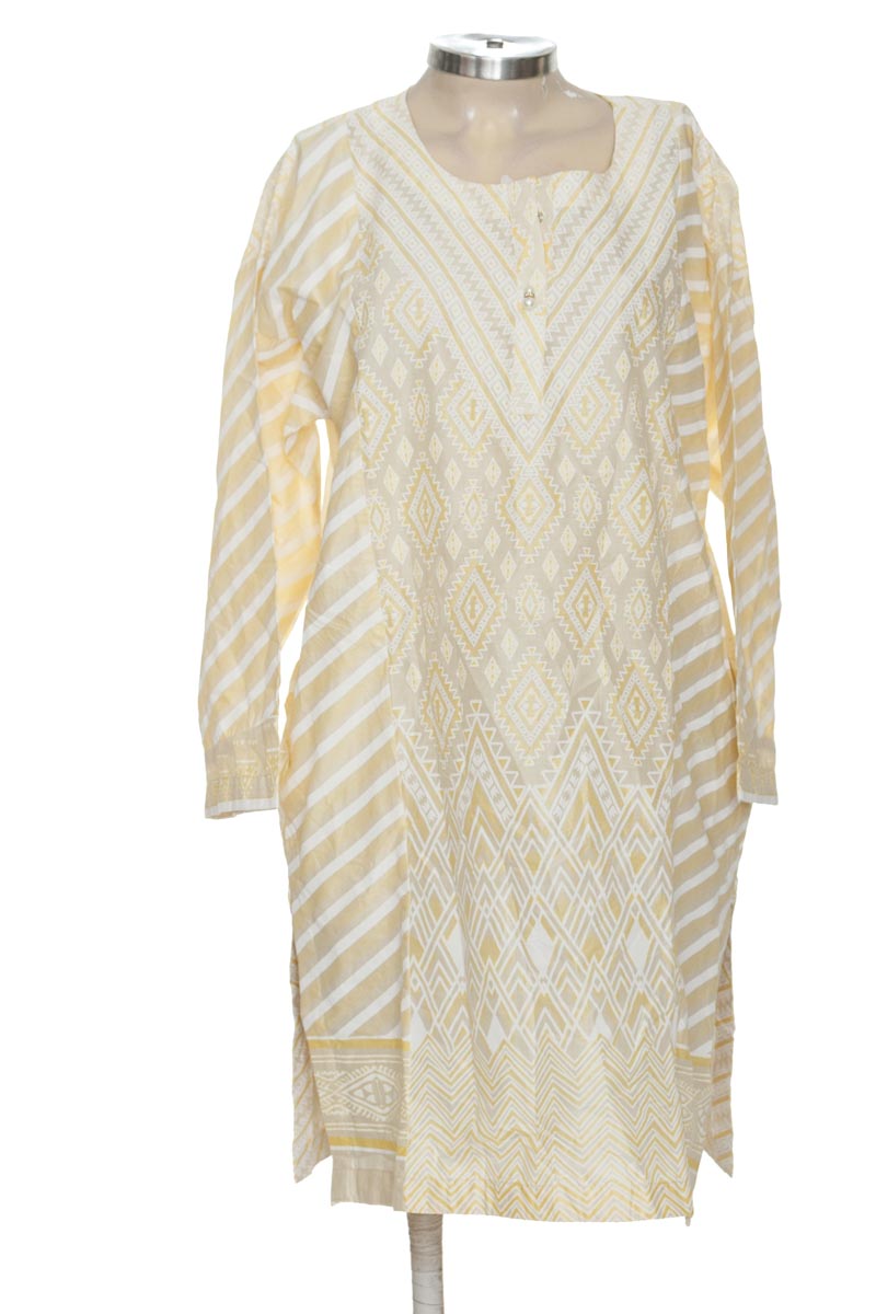 Vestido / Enterizo color Amarillo - Khaadi Pret