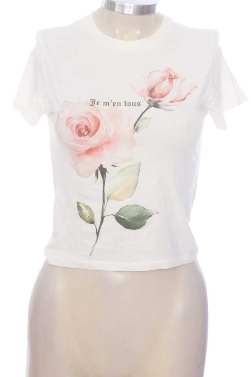 Top / Camiseta color Beige - Divided by H&M