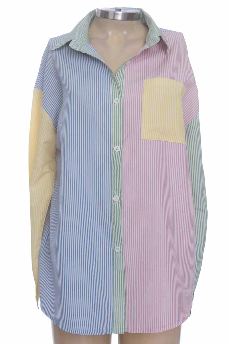 Blusa color Azul - Shein