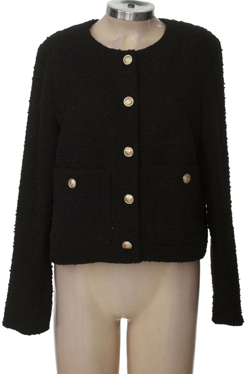 Chaqueta / Abrigo color Negro - H&M