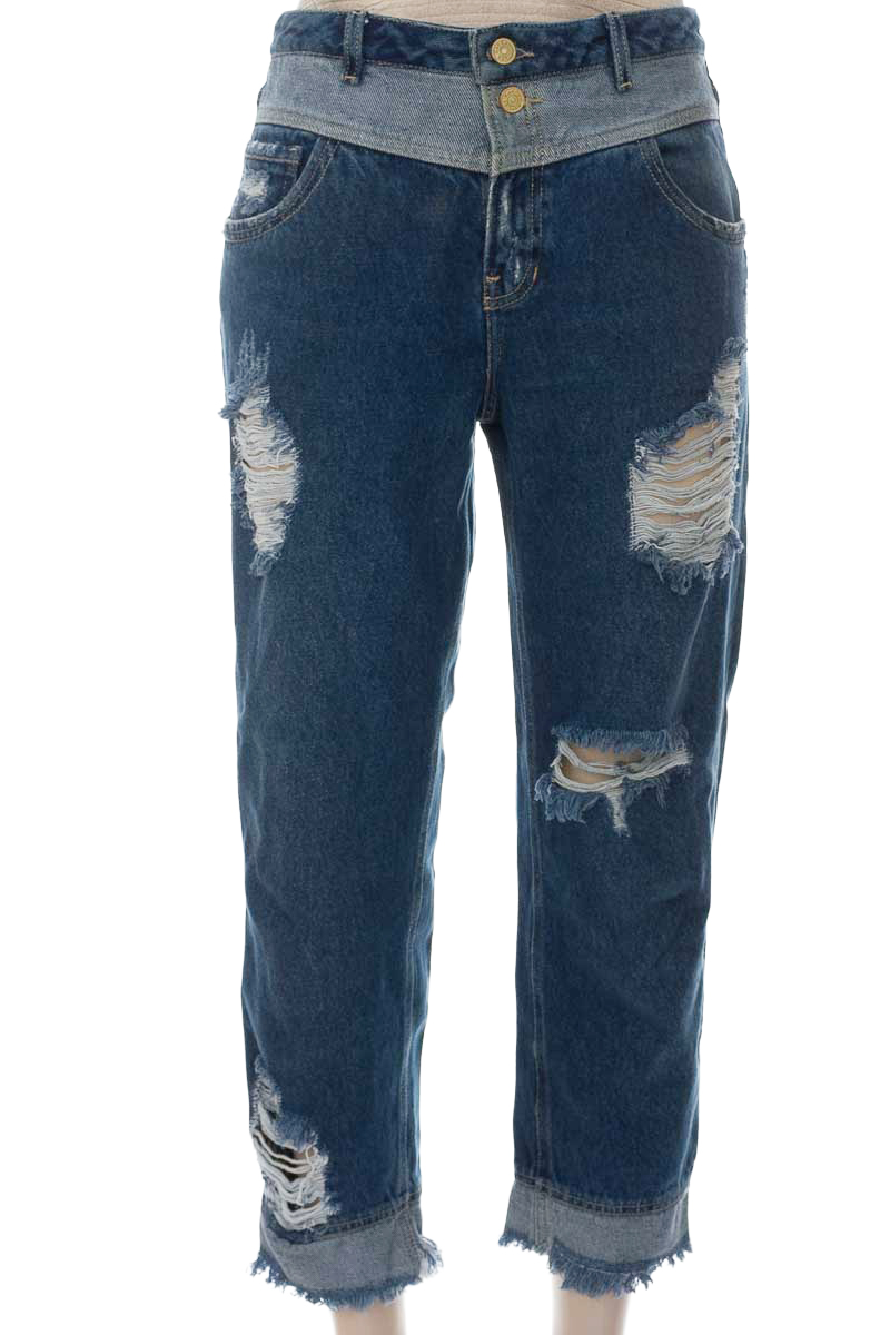 Pantalones color Azul - Kan Can