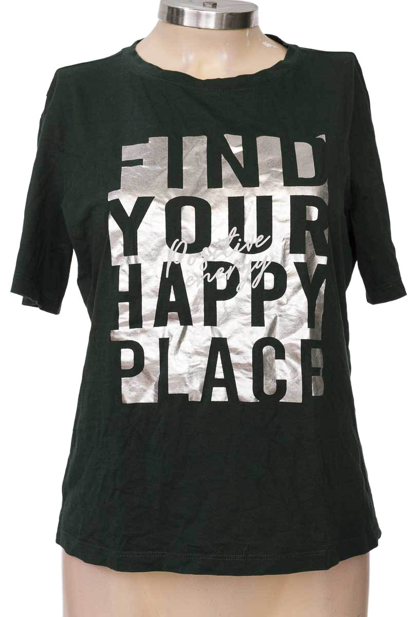 Top / Camiseta color Verde - NAF NAF