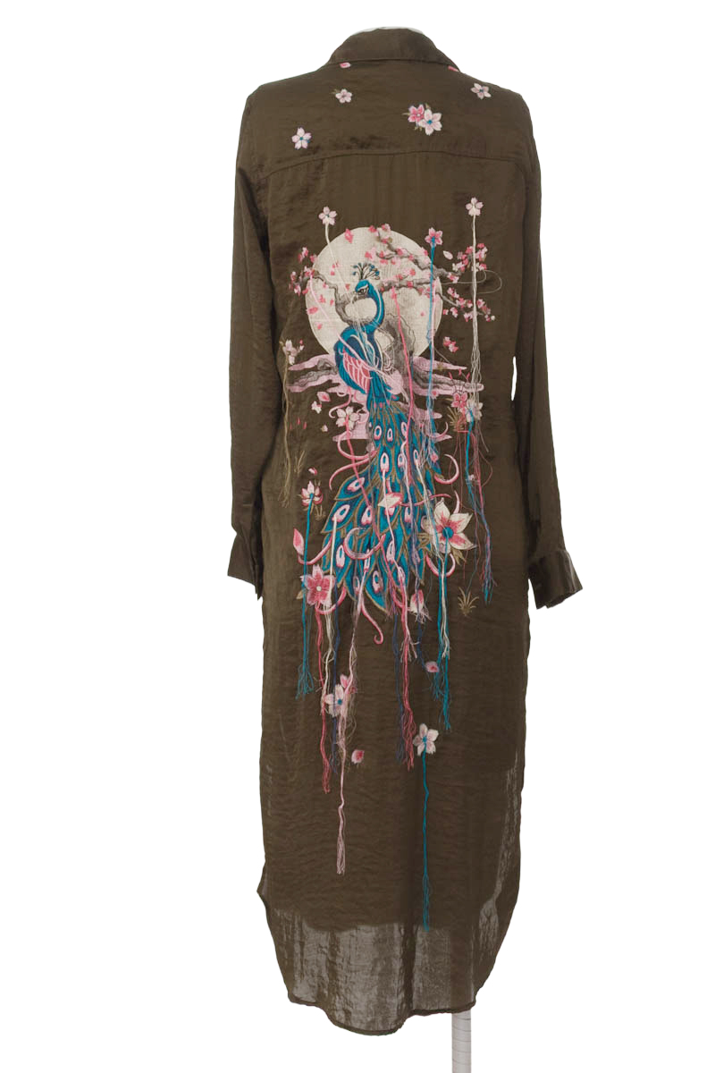 Blusa color Verde - Zara