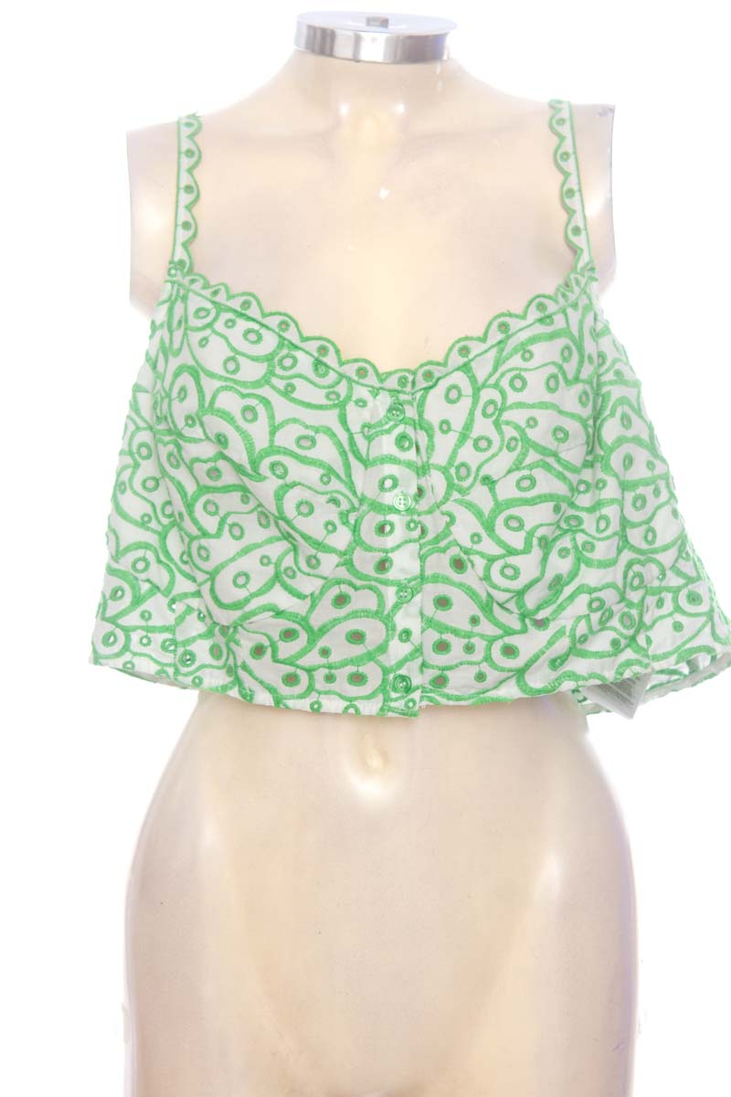 Top / Camiseta color Verde - H&M