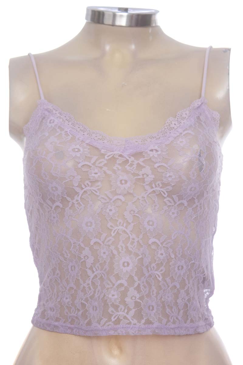 Top / Camiseta color Lila - Divided by H&M