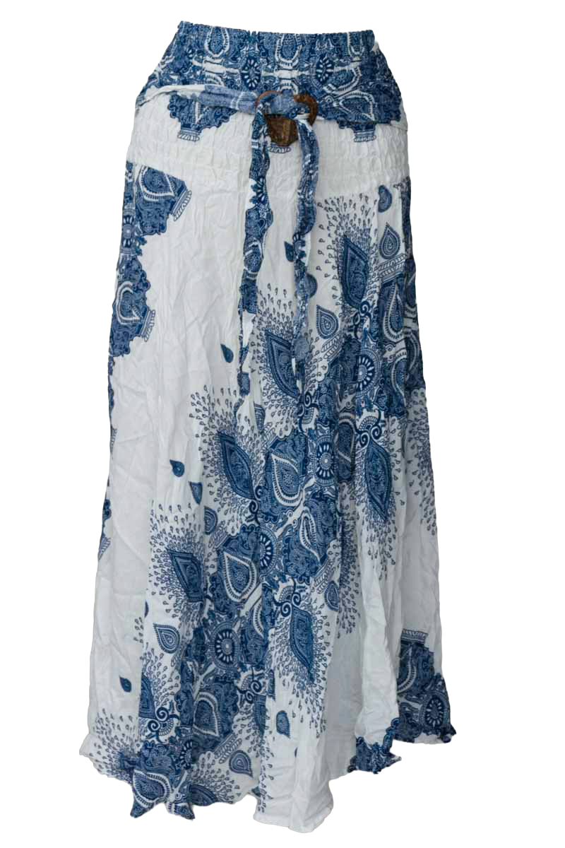Falda color Azul - Closeando