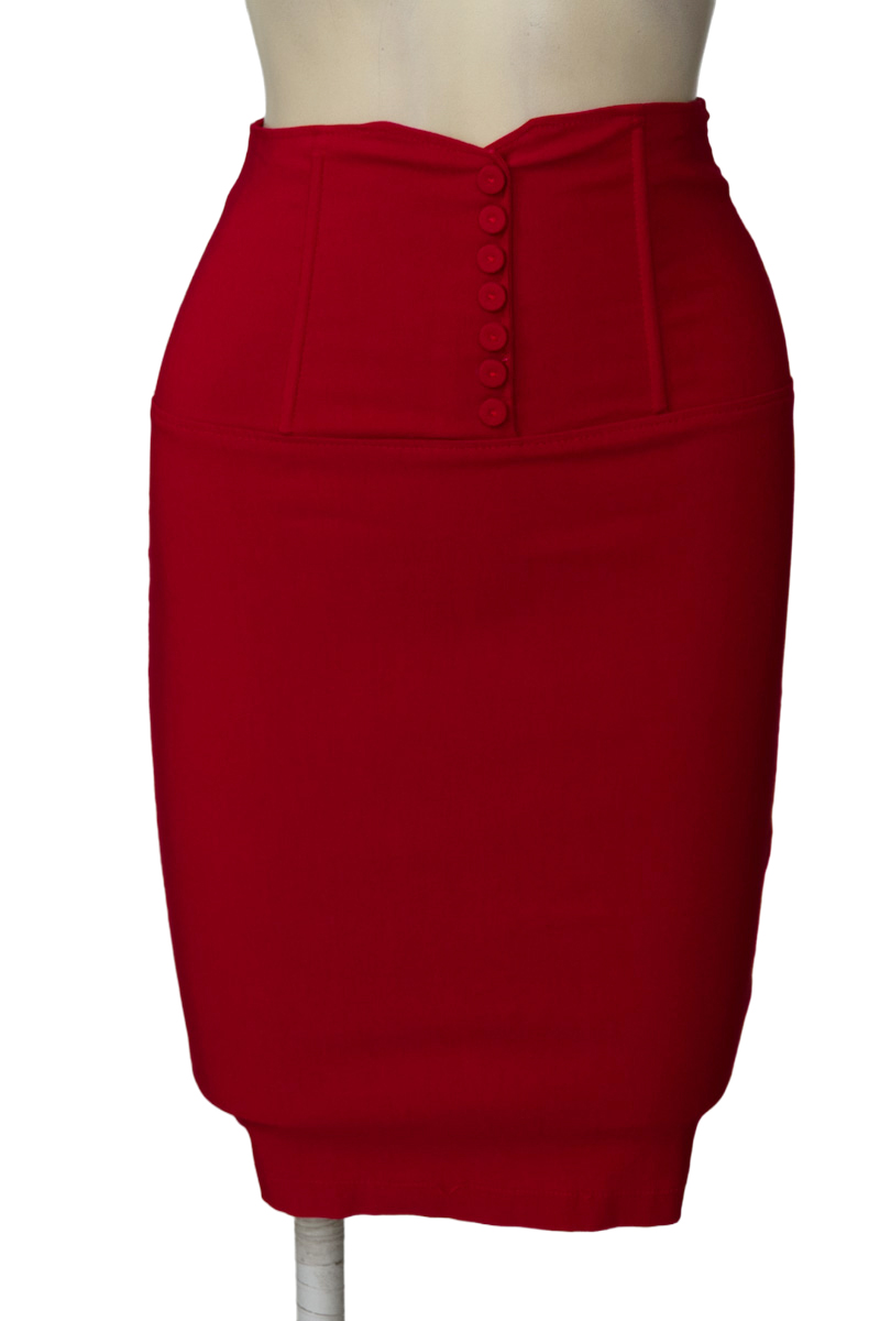 Falda color Rojo - Dysmor