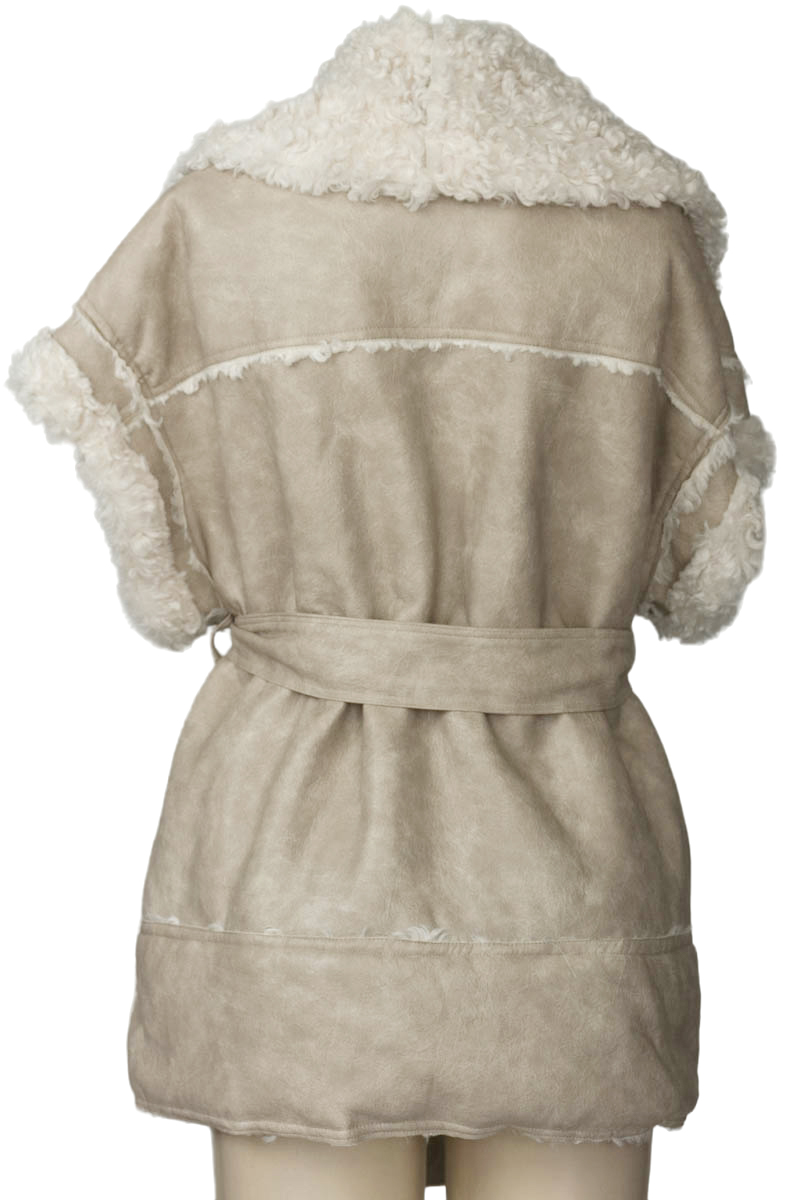 Chaqueta / Abrigo color Beige - MISSGUIDED