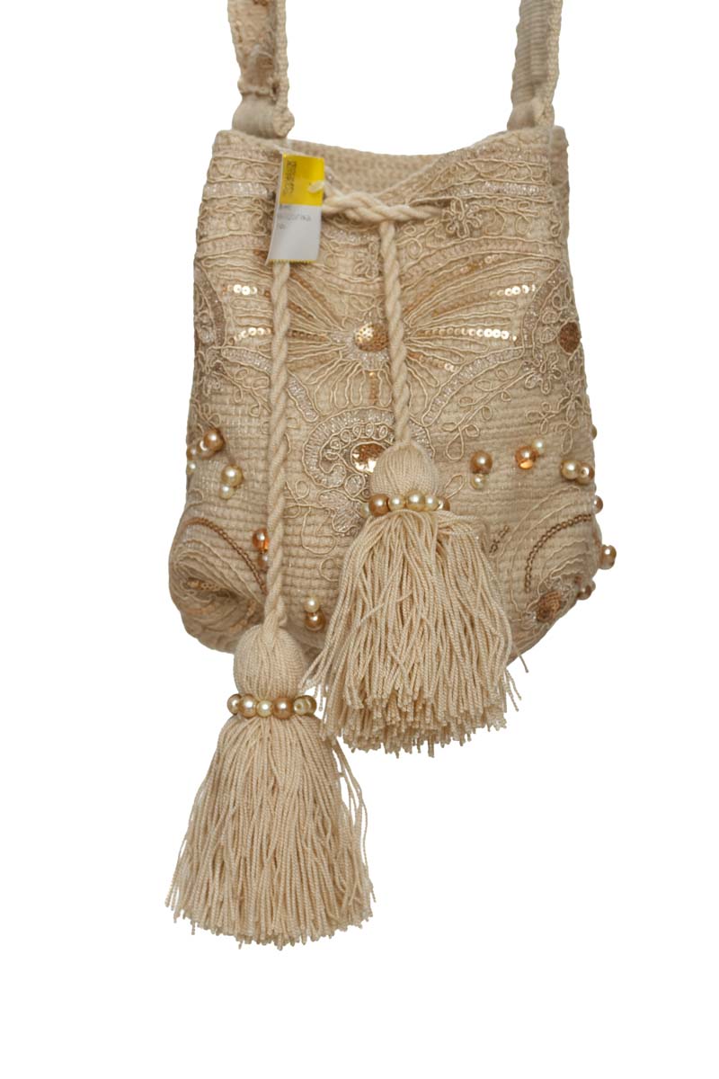 Cartera / Bolso / Monedero color Beige - Closeando