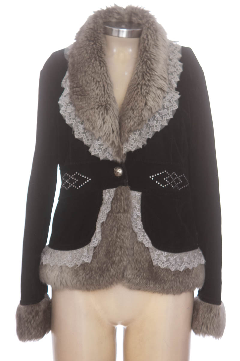 Chaqueta / Abrigo color Negro - Made Angel