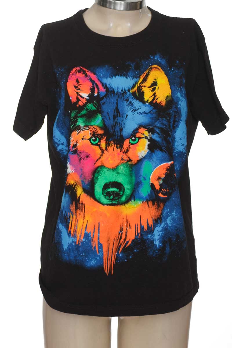 Top / Camiseta color Negro - COTTON AMERICAN