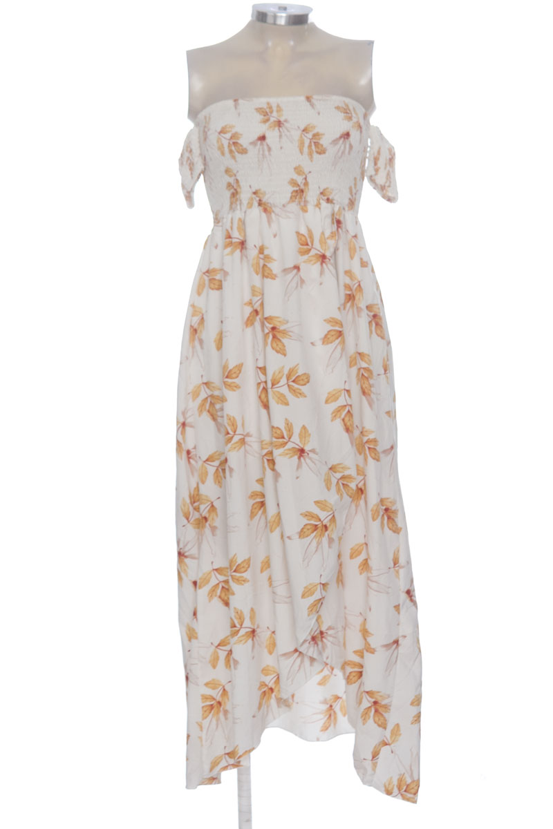 Vestido / Enterizo color Beige - Fashion Paris