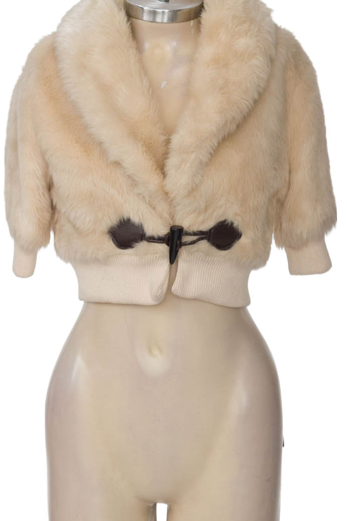 Chaqueta / Abrigo color Beige - Countess