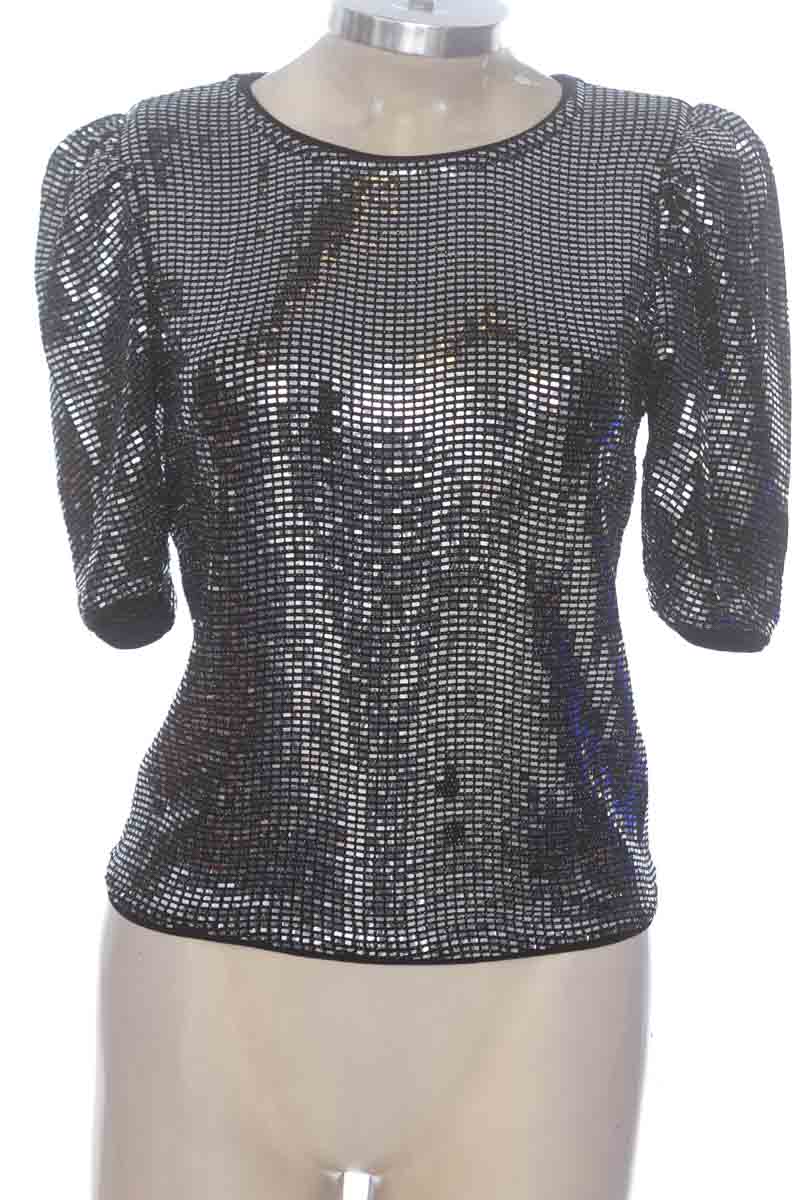 Top / Camiseta color Plateado - ELA