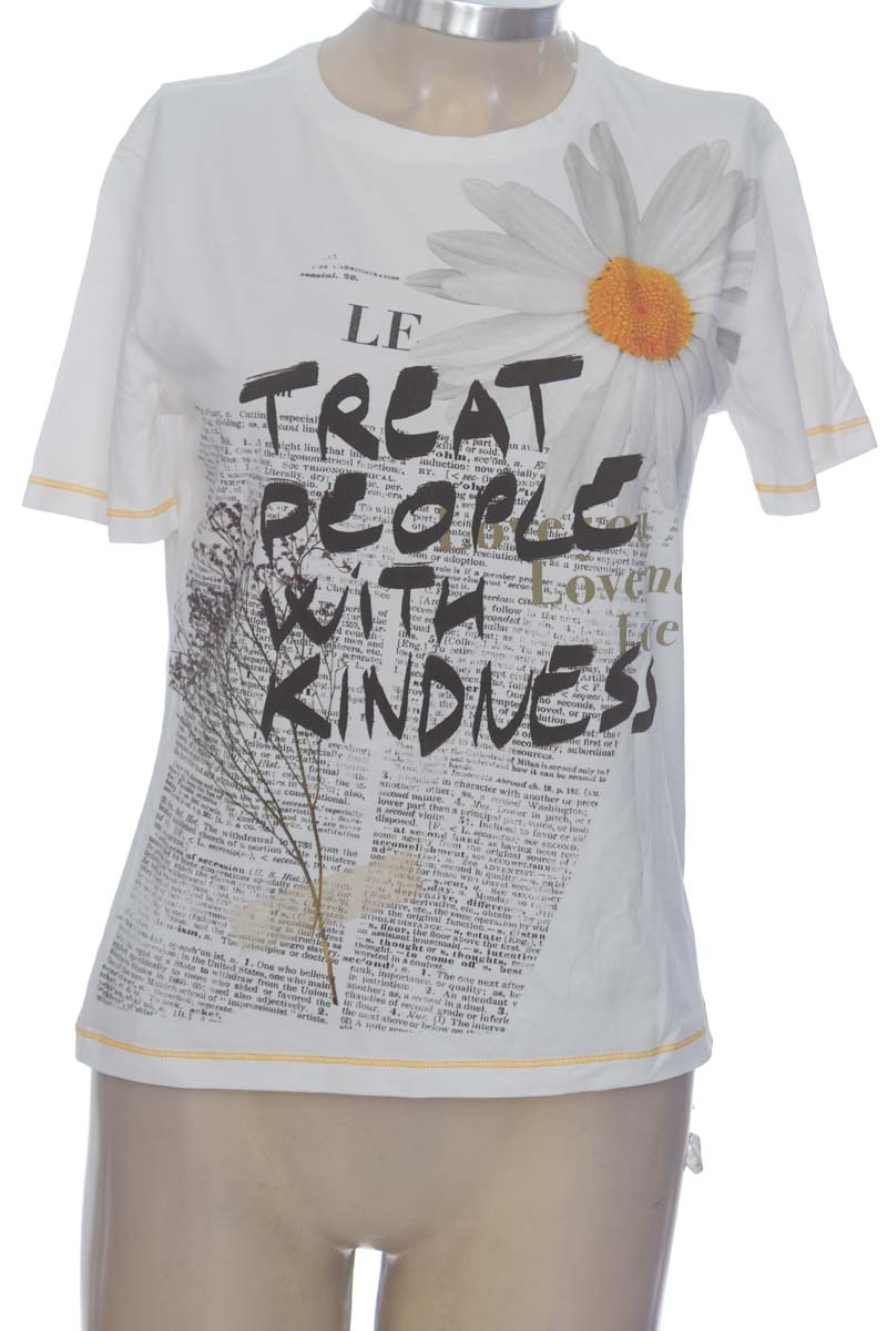 Top / Camiseta color Blanco - Desigual
