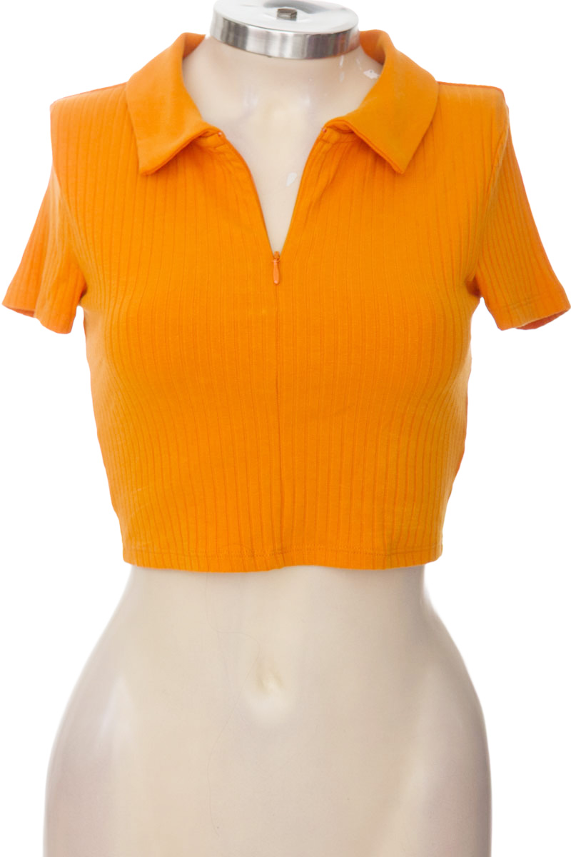 Top / Camiseta color Naranja - Divided by H&M