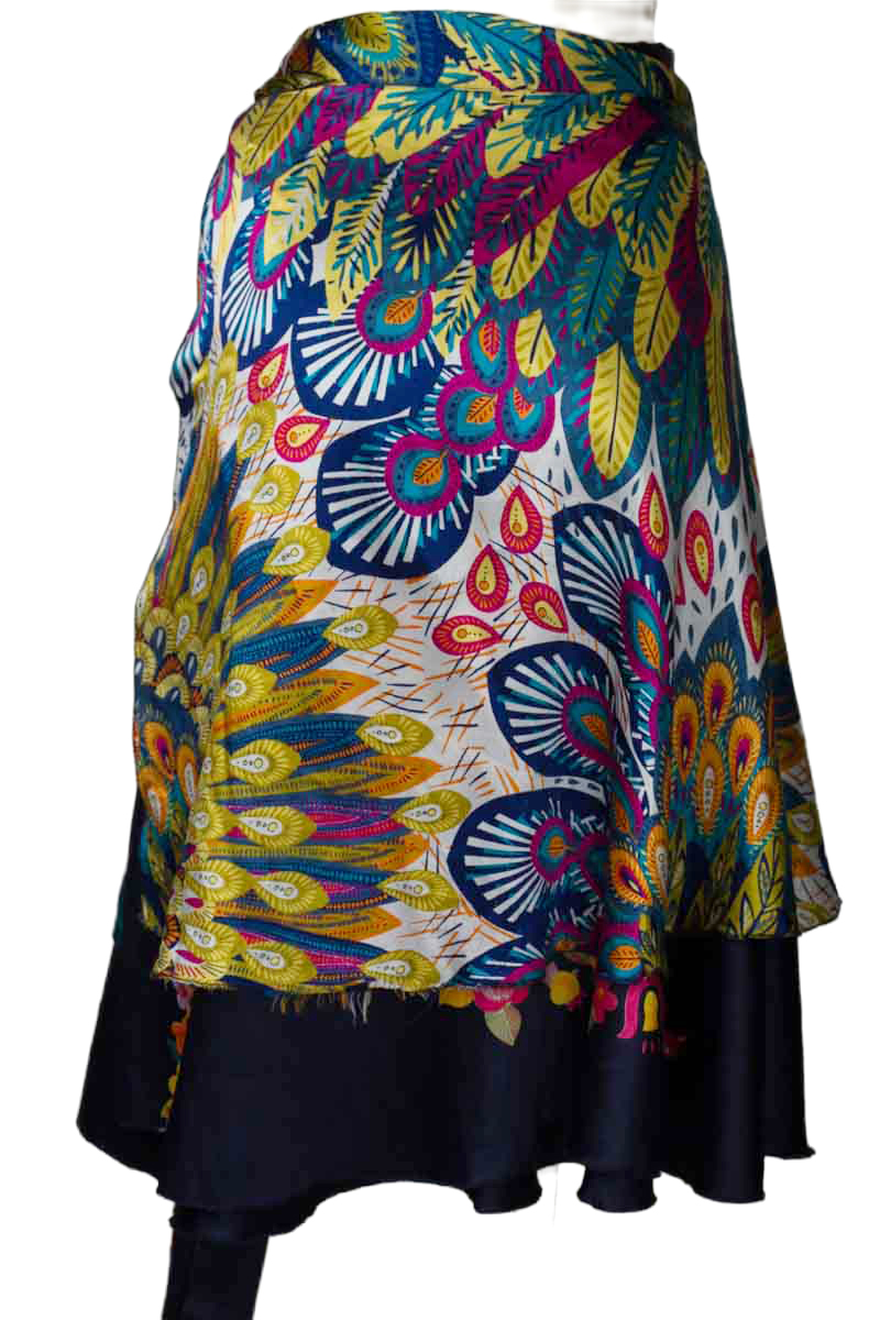 Falda color Azul - Closeando