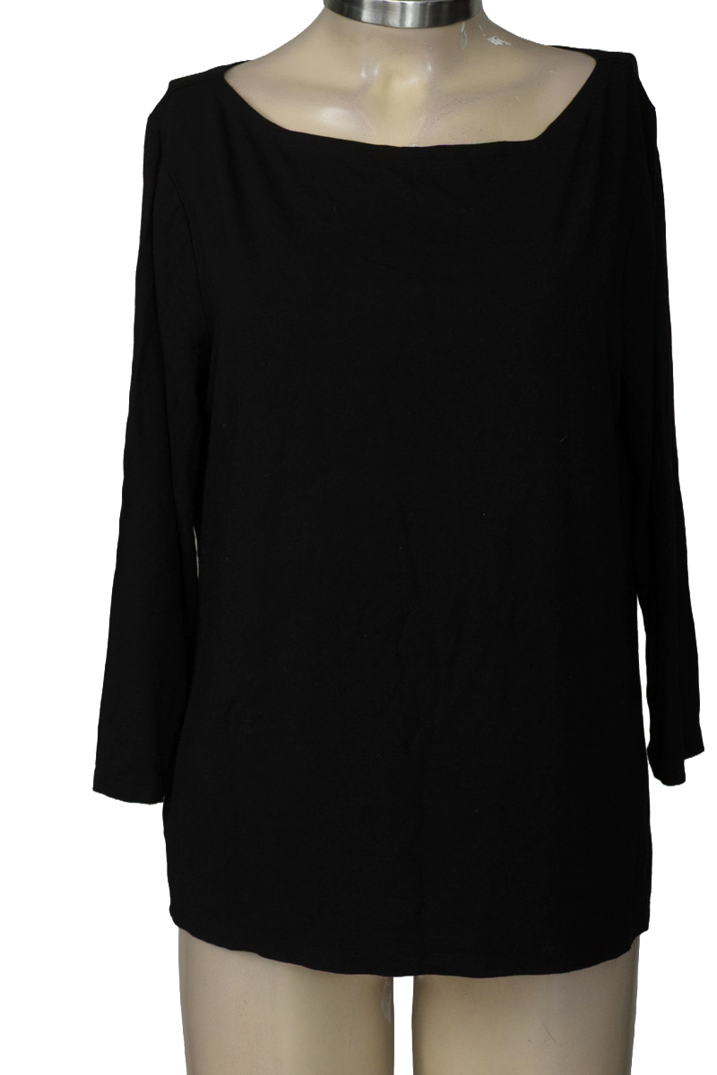 Blusa color Negro - Ann Taylor