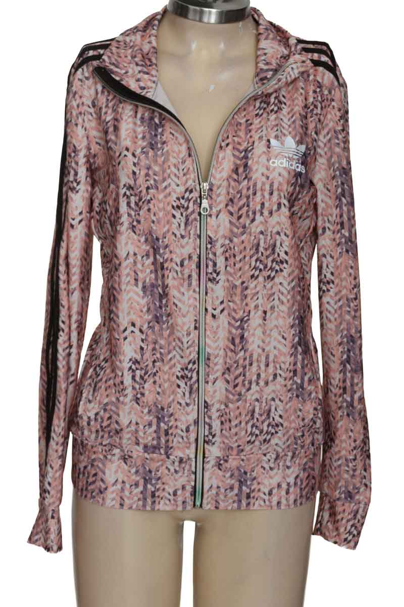 Chaqueta / Abrigo color Rosado - Adidas