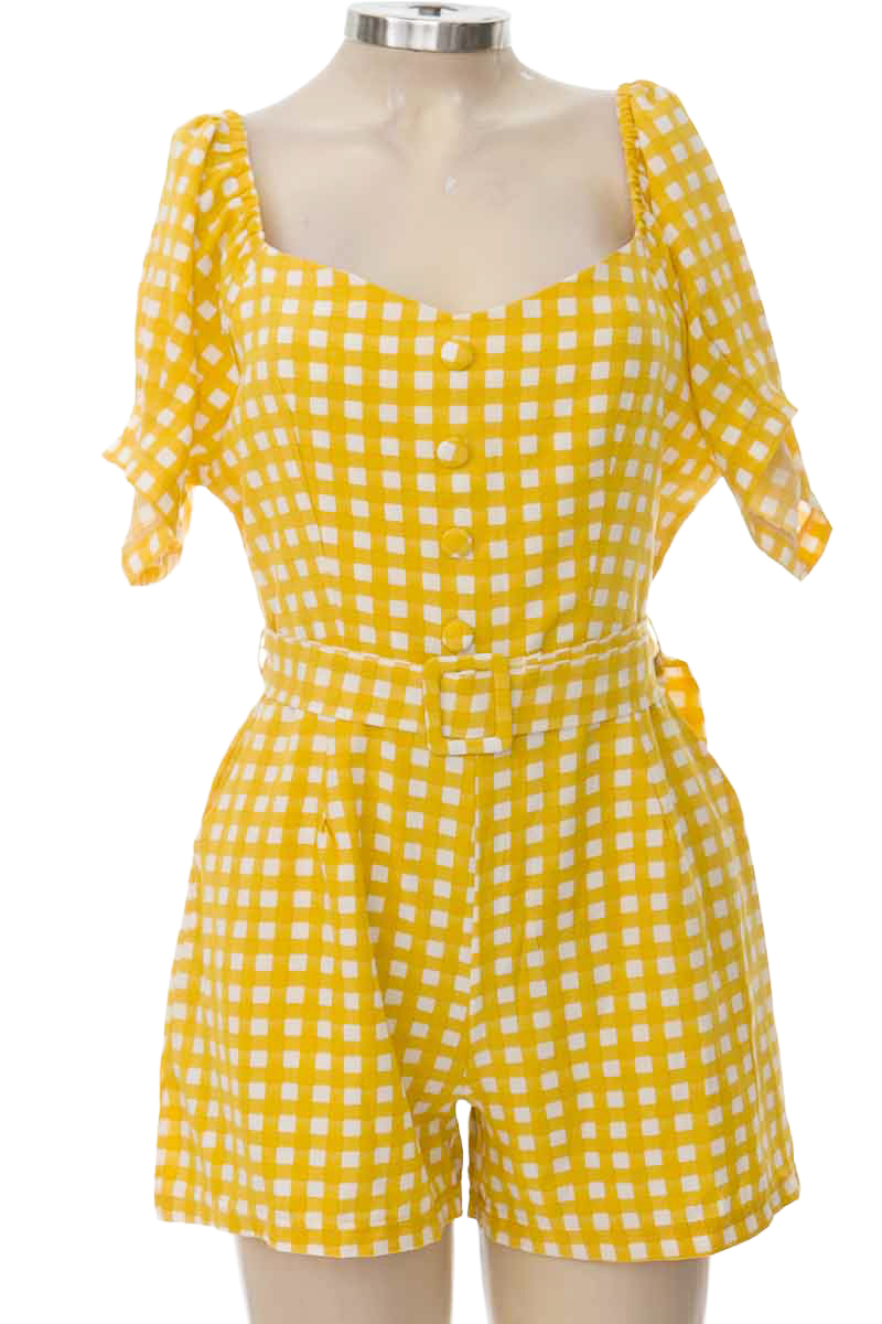 Vestido / Enterizo color Mostaza - Follow me 