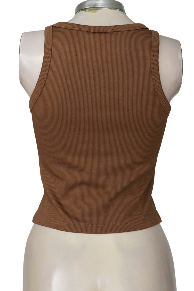 Top / Camiseta color Café - Divided by H&M