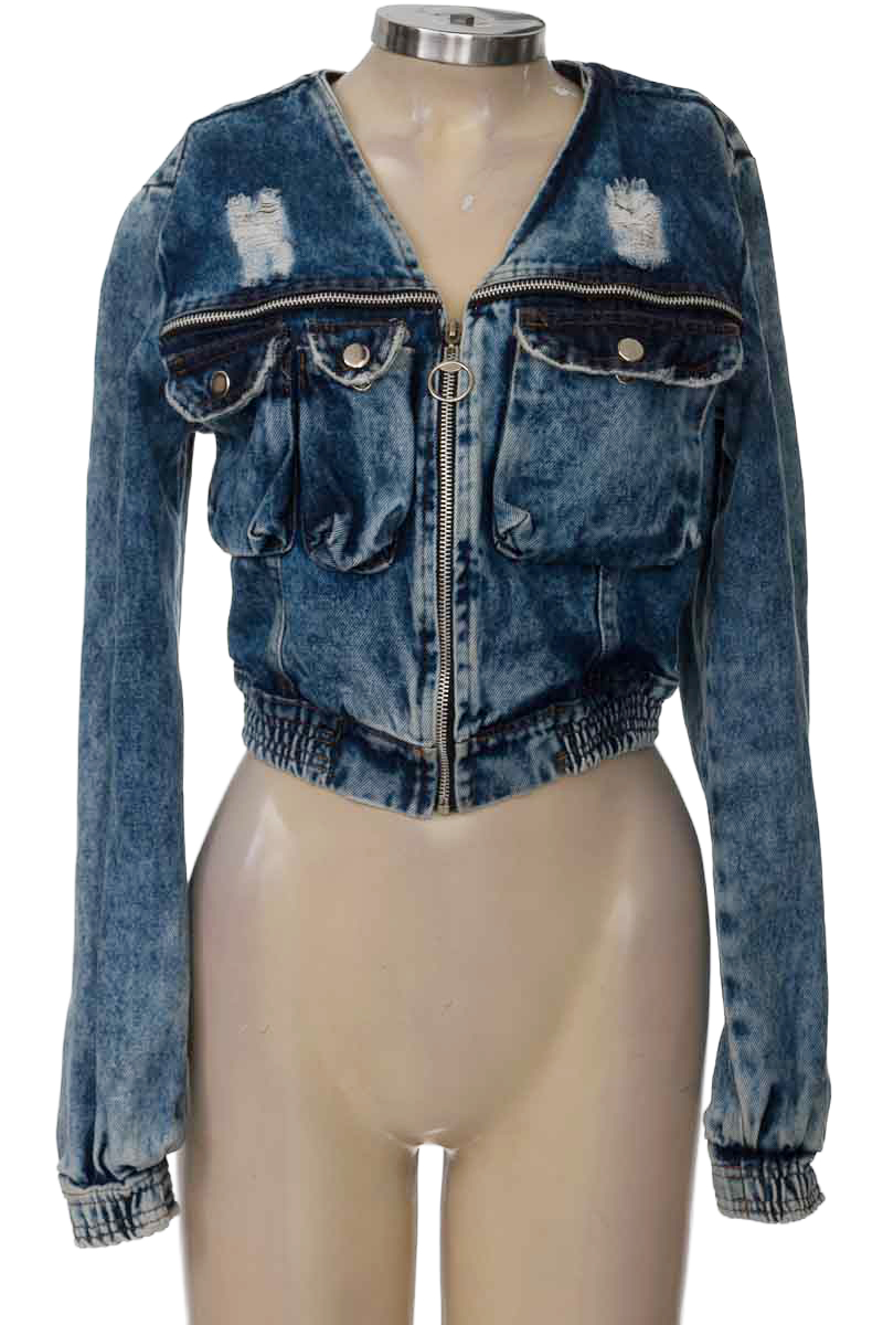 Chaqueta / Abrigo color Azul - Divina Collection