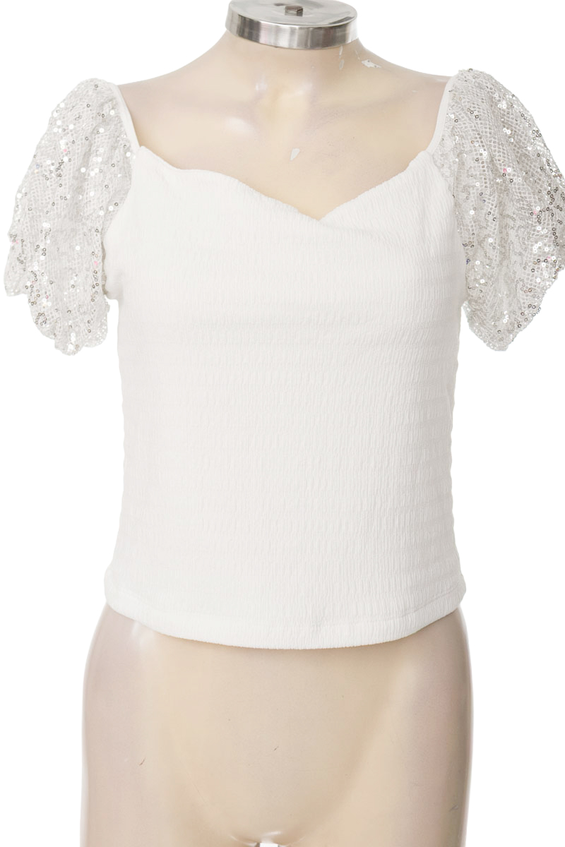 Top / Camiseta color Blanco - Juana Shop