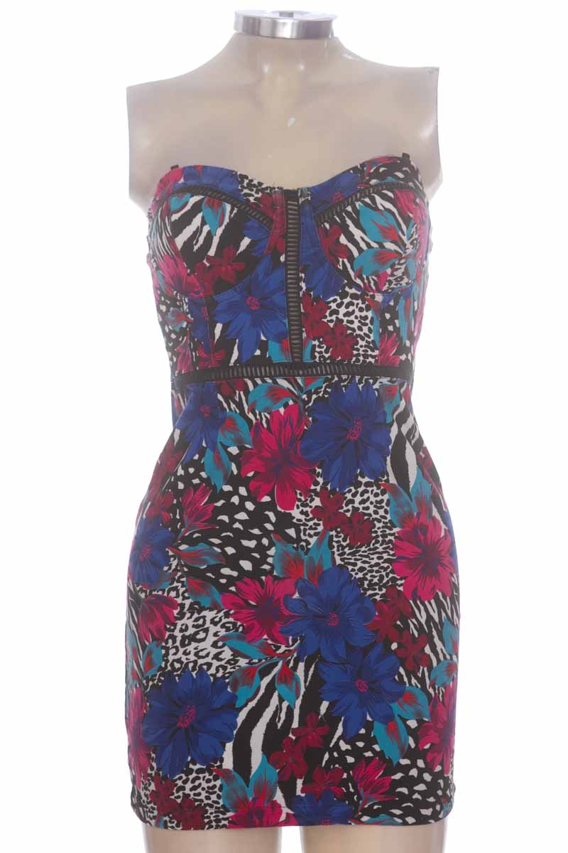 Vestido / Enterizo color Estampado - Paint in red