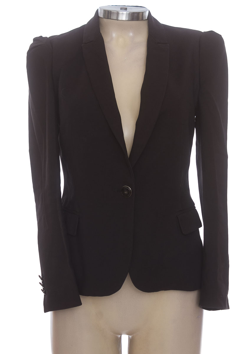 Chaqueta / Abrigo color Negro - Zara