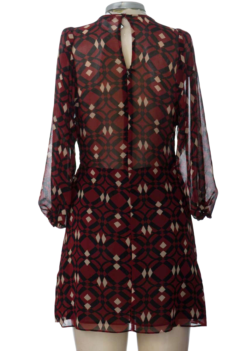 Vestido / Enterizo color Vinotinto - Zara