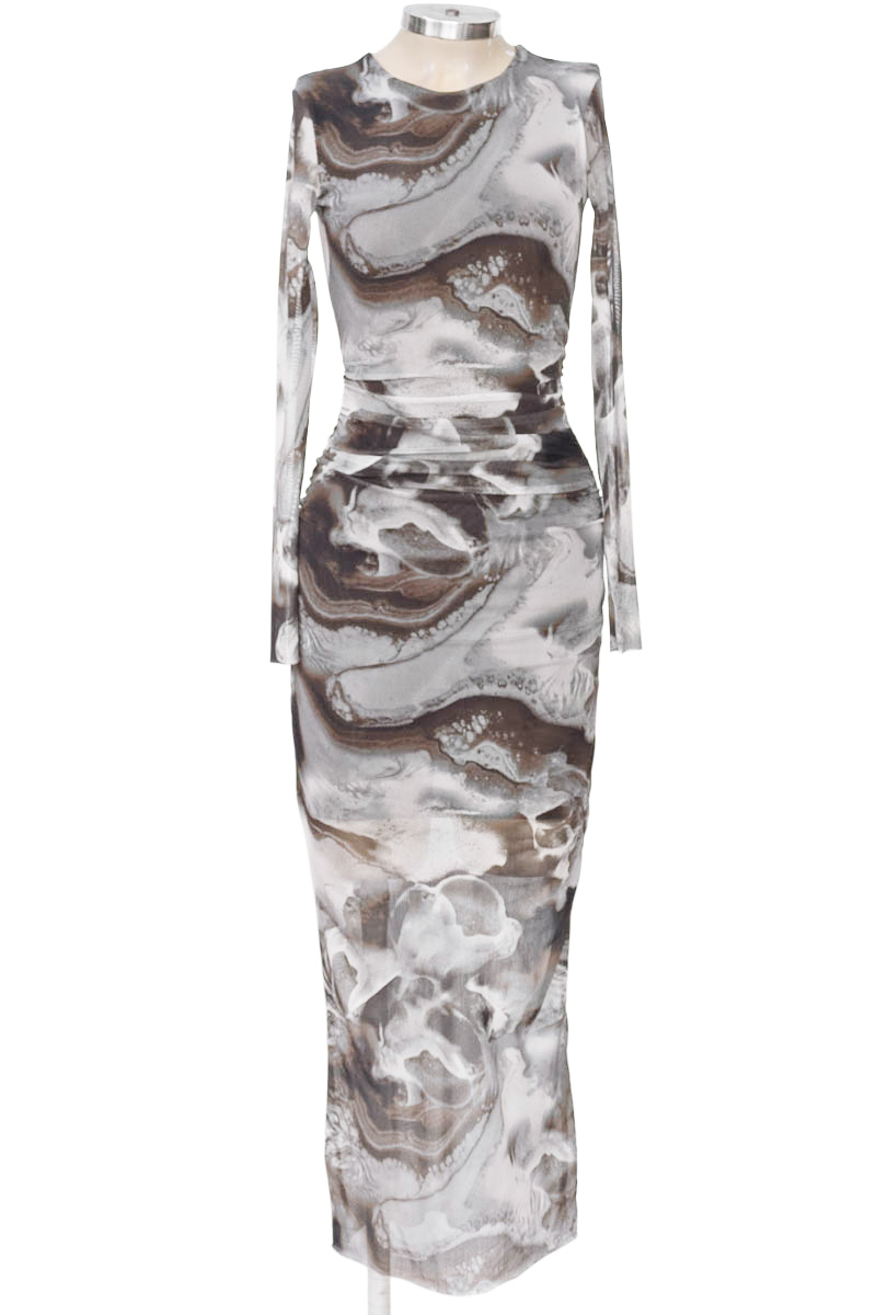 Vestido / Enterizo color Gris - Bershka