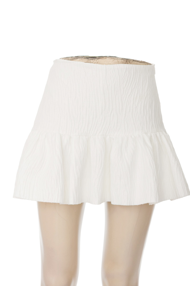 Falda color Blanco - Zara