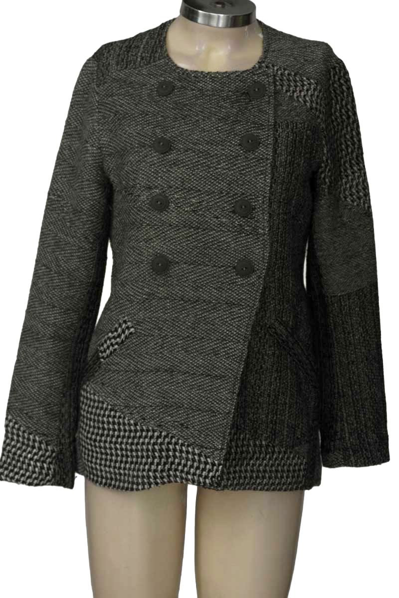 Chaqueta / Abrigo color Gris - Manila Grace