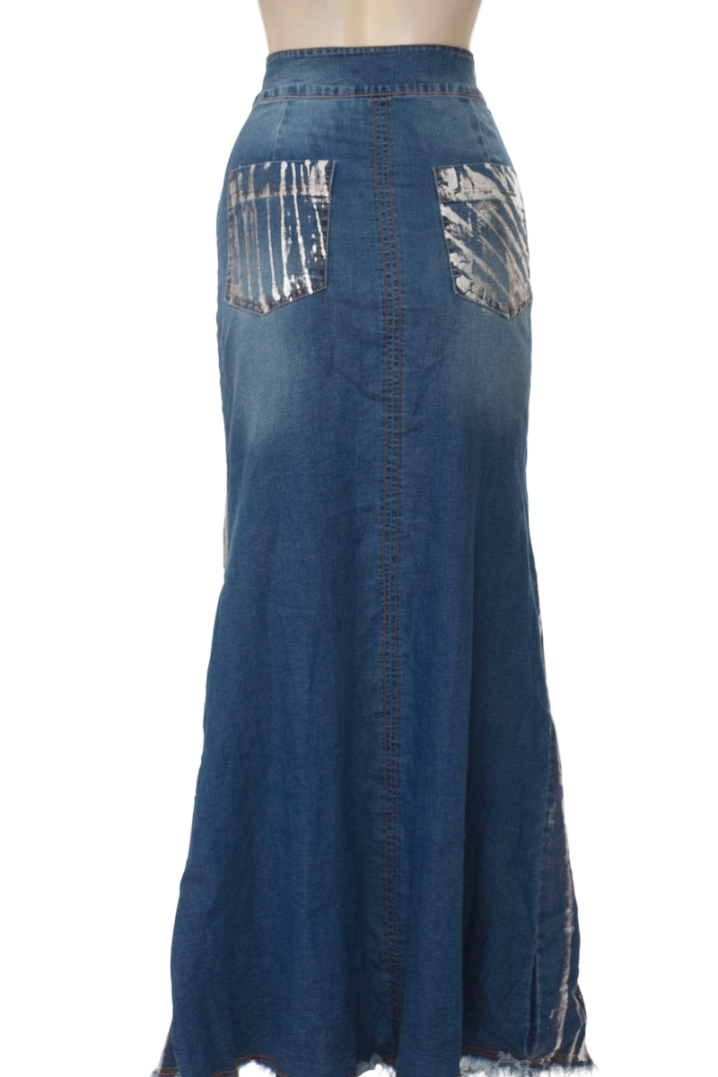 Falda color Azul - Dygarni