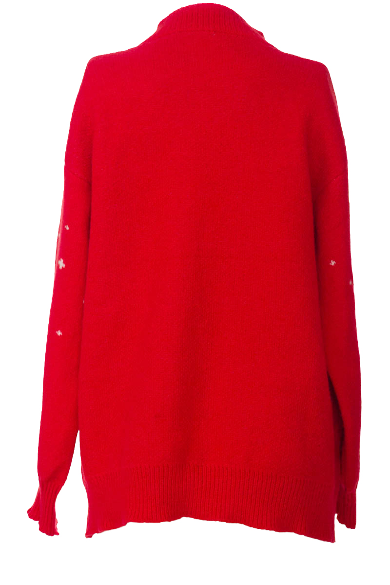 Sweater color Rojo - Closeando