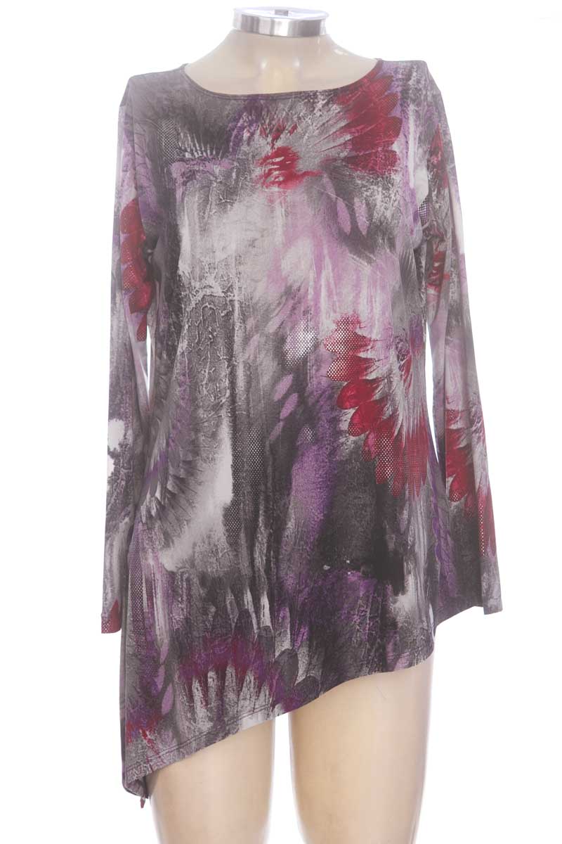 Blusa color Gris - Via Sport