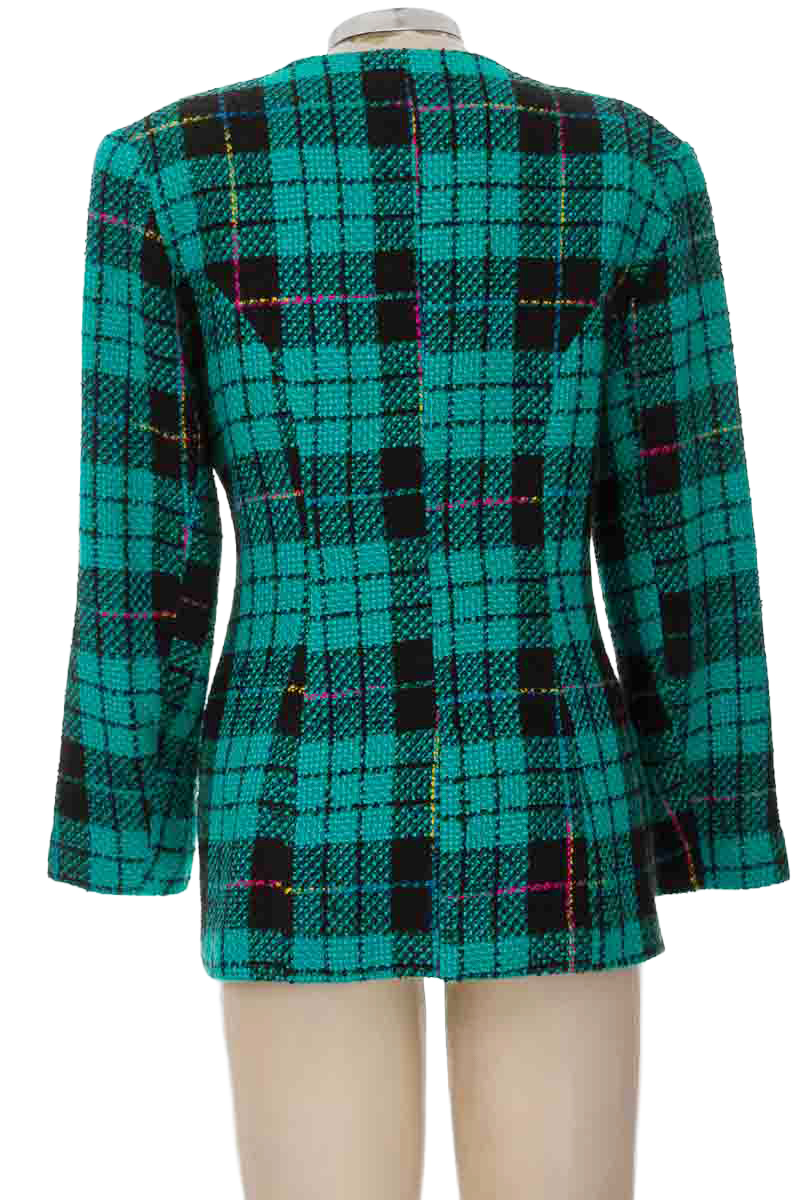 Chaqueta / Abrigo color Aguamarina - Karen Kein