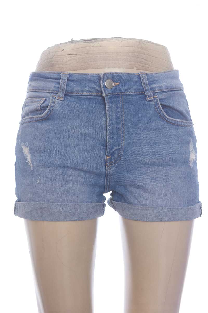 Short color Azul - Bershka