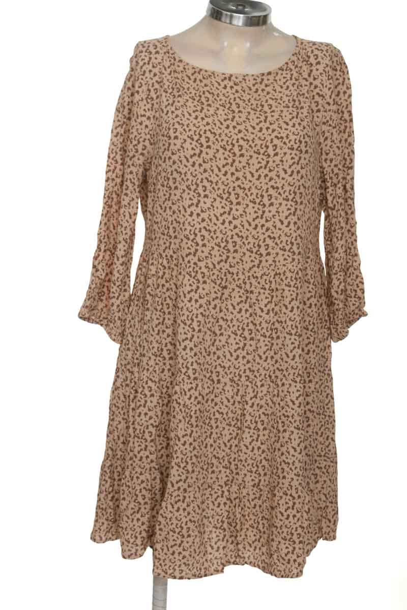 Vestido / Enterizo color Beige - NAF NAF