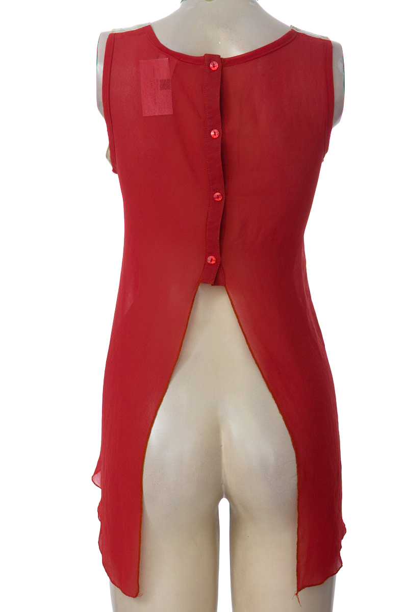 Top / Camiseta color Naranja - Paper Flower