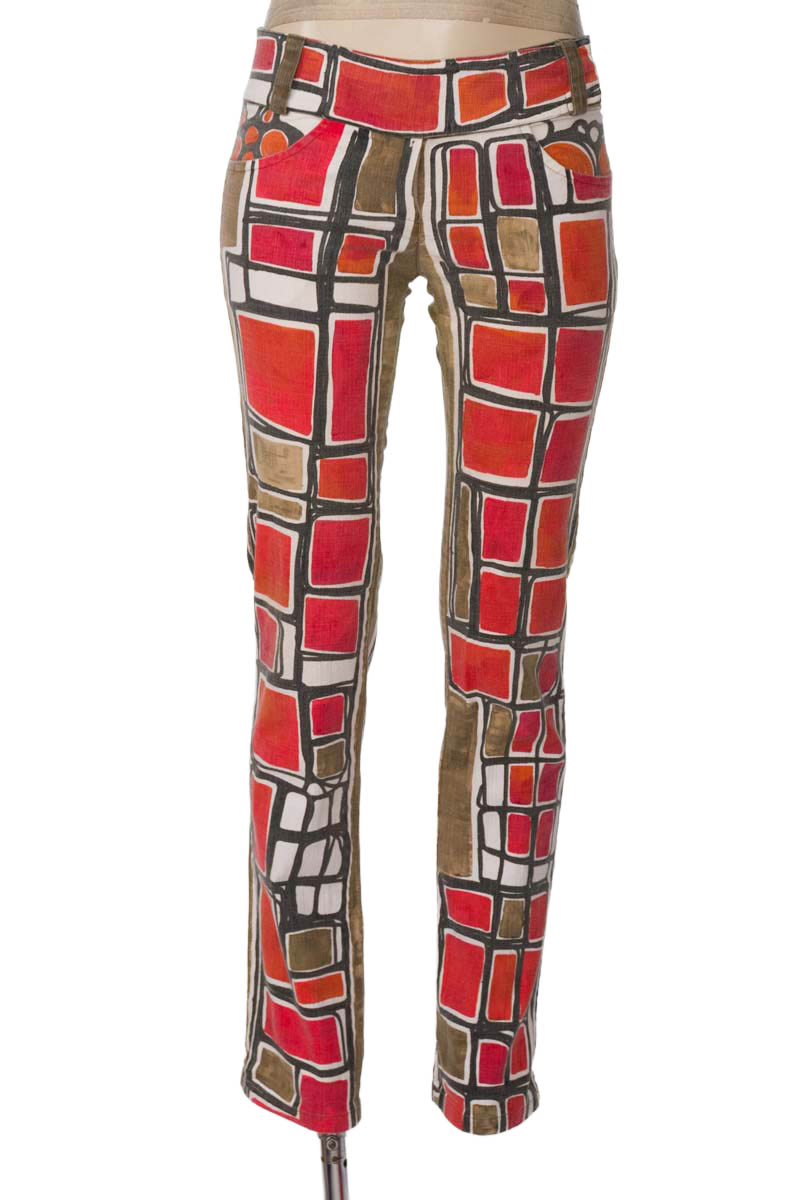 Pantalones color Estampado - Croquis