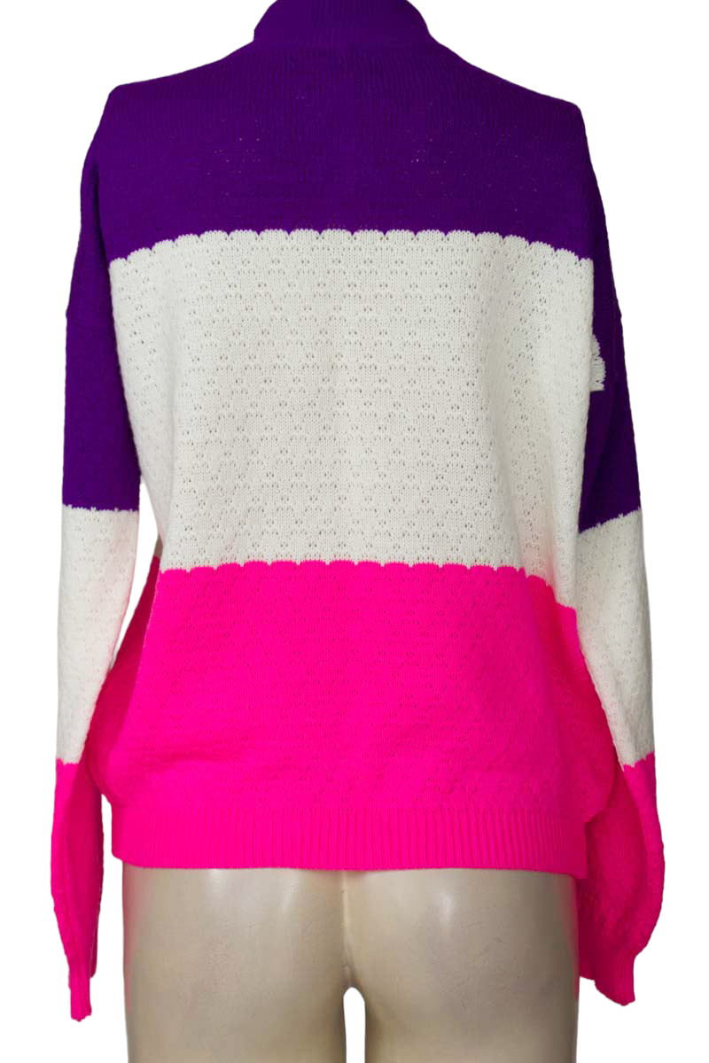 Sweater color Fucsia - Graciela Cruz