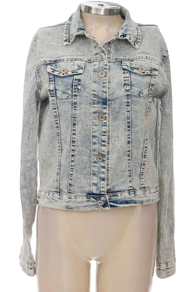 Chaqueta / Abrigo color Azul - Flower 21