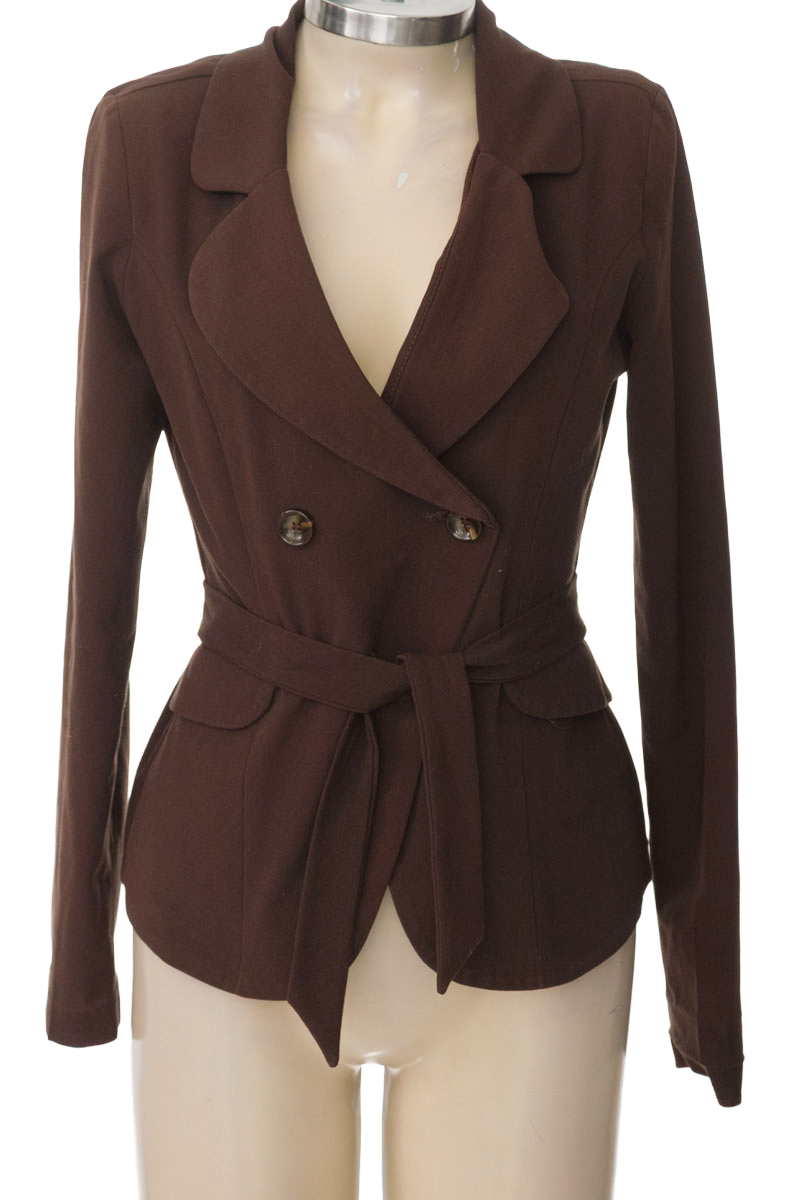 Chaqueta / Abrigo color Café - Beso de Coco