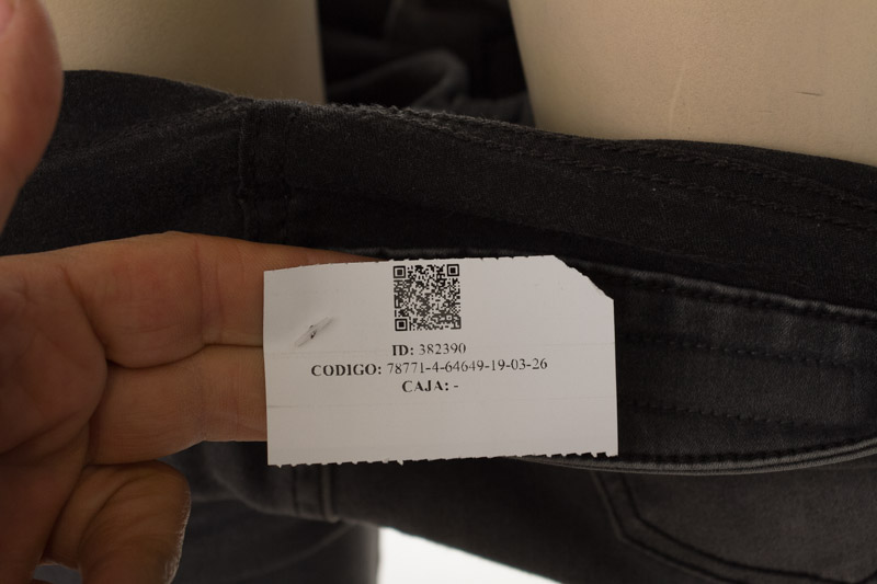 Pantalones color Gris - Mix Denim