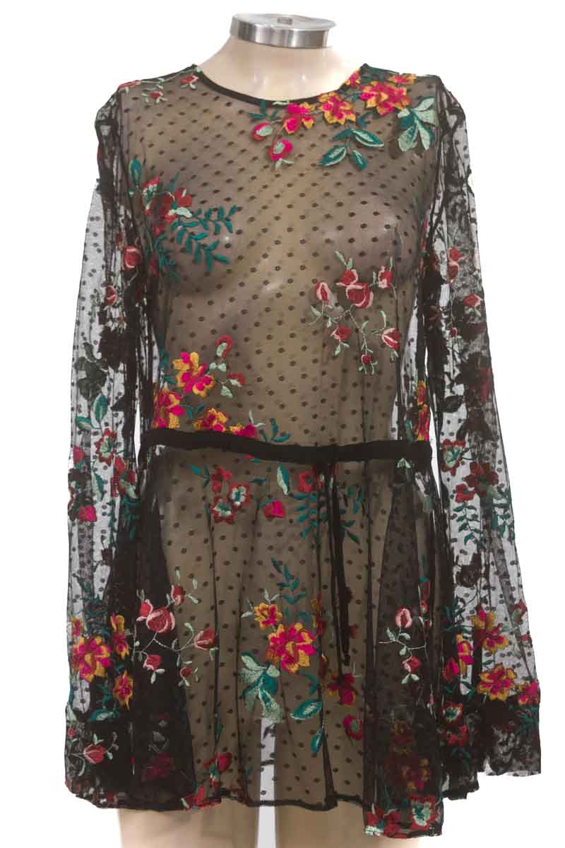 Vestido / Enterizo color Negro - Zara