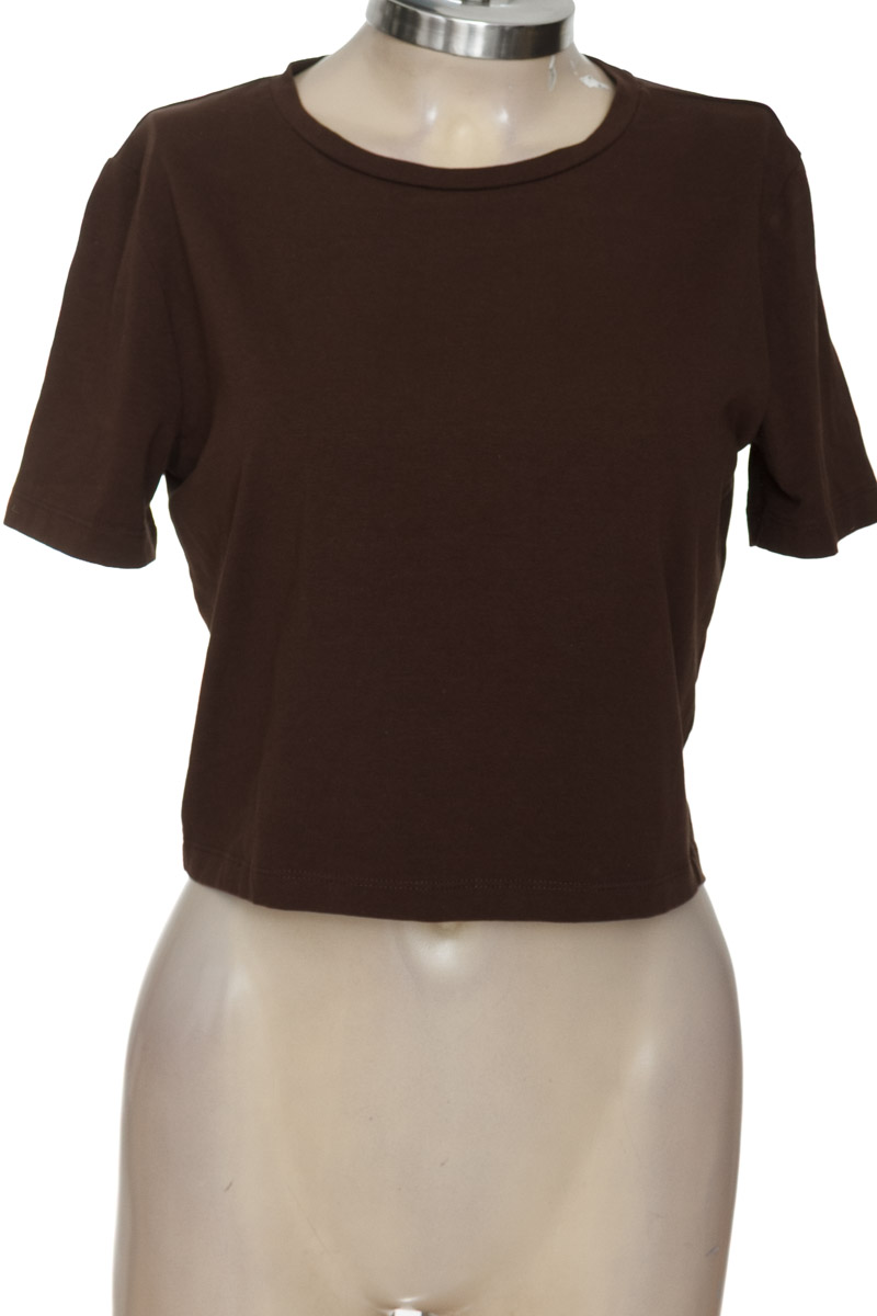 Top / Camiseta color Café - Zara