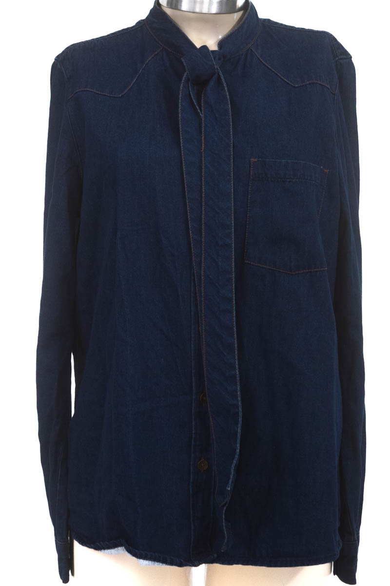 Blusa color Azul - Zara