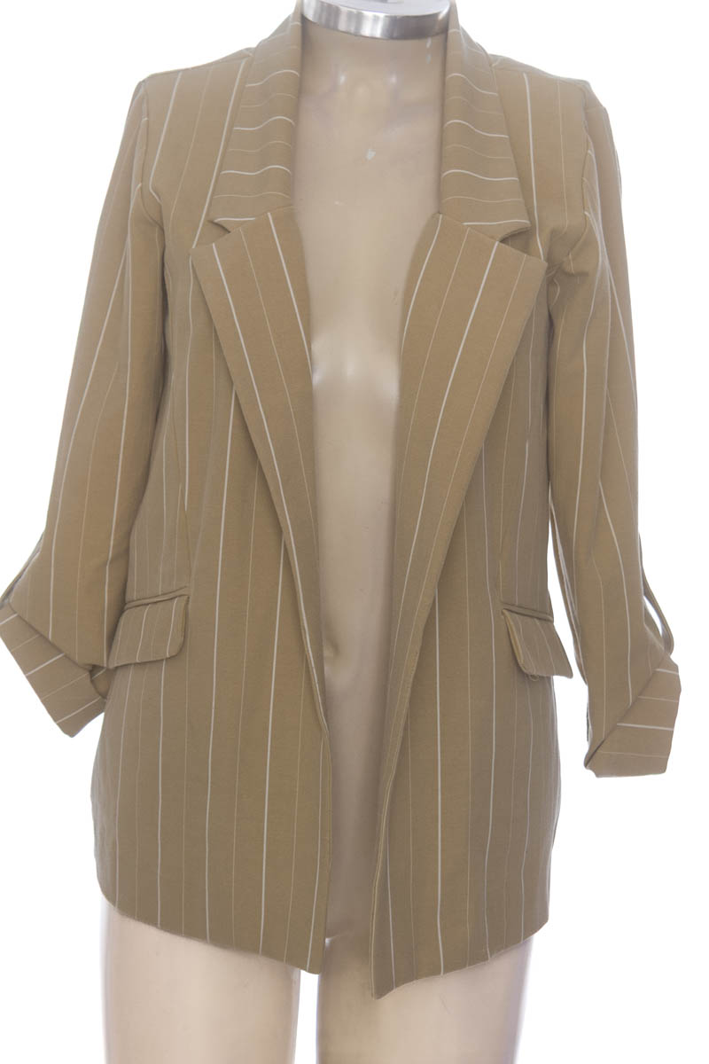 Chaqueta / Abrigo color Beige - Seven Seven